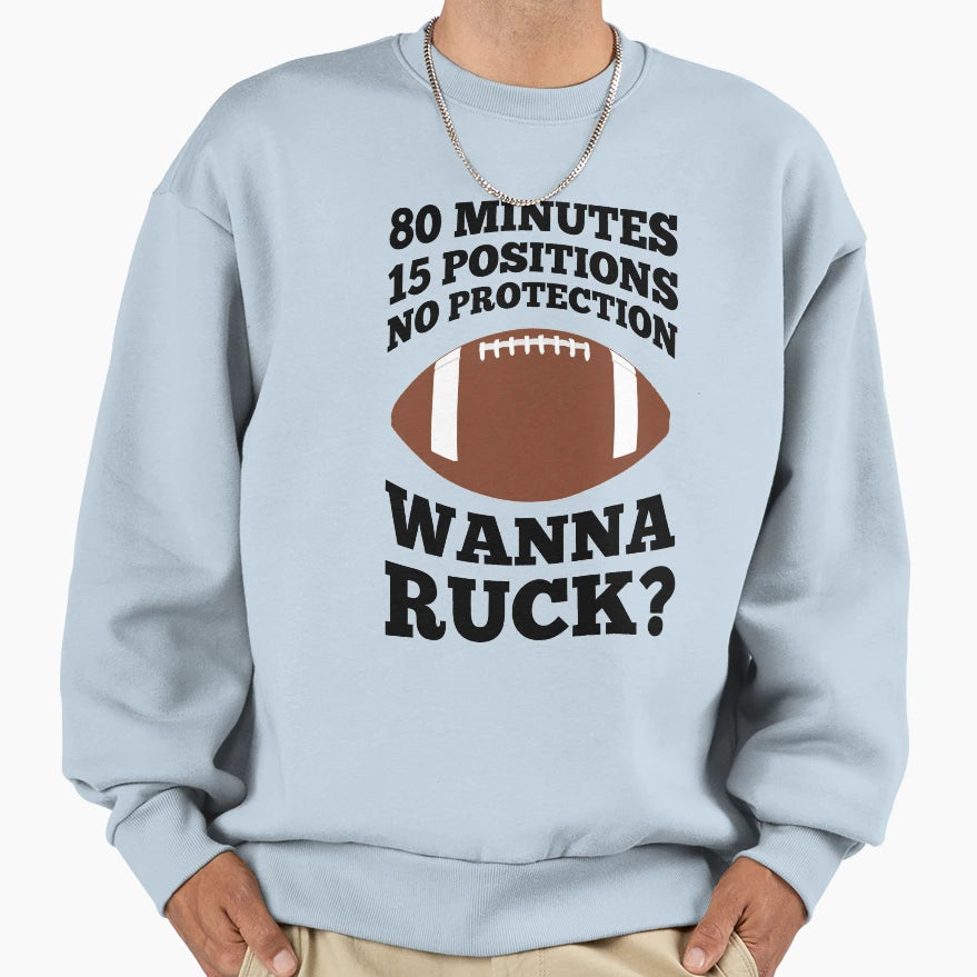 80 Minutes 15 Positions No Sweatshirt - Trendy Graphic for Adults - T-Shirt, Sweatshirt, Hoodie
