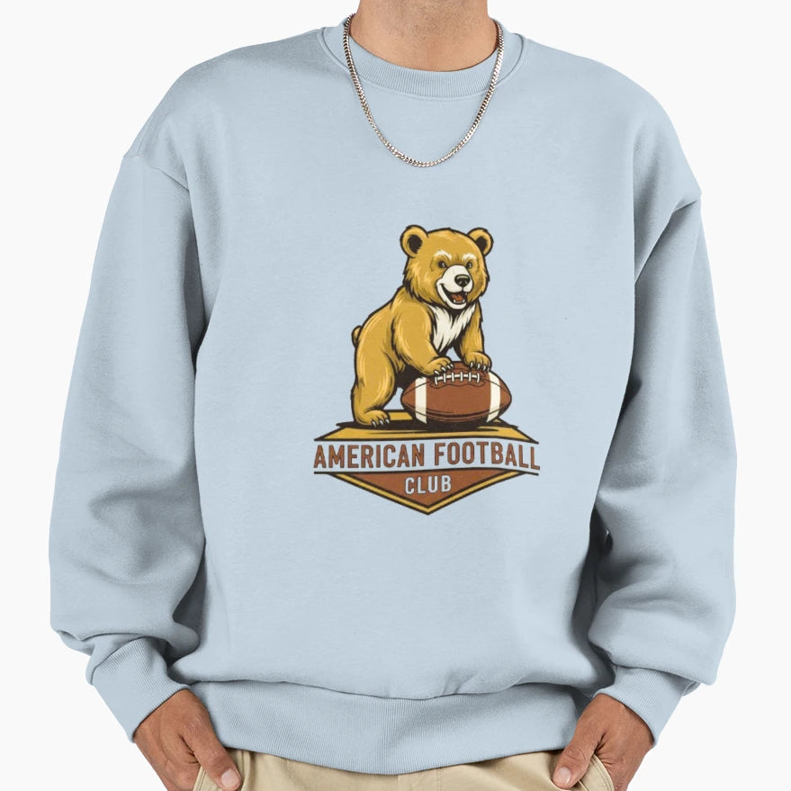 American Football Club Sweatshirt - Custom Art Print for Adults - T-Shirt, Sweatshirt, Hoodie