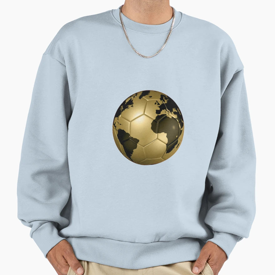 Football Outdoor Gold Ball Beautiful Sweatshirt - Unique Graphic Men Women - T-Shirt, Sweatshirt, Hoodie