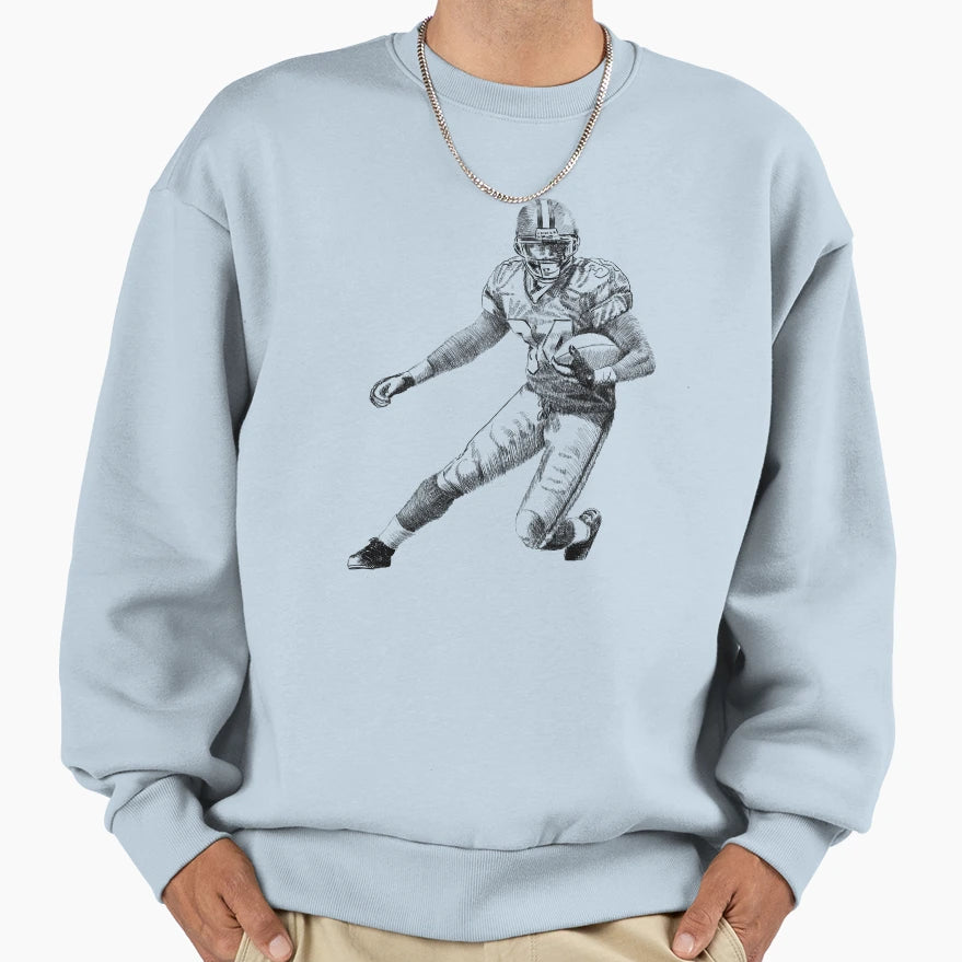American Football Sweatshirt - Minimalist Print Unisex - T-Shirt, Sweatshirt, Hoodie