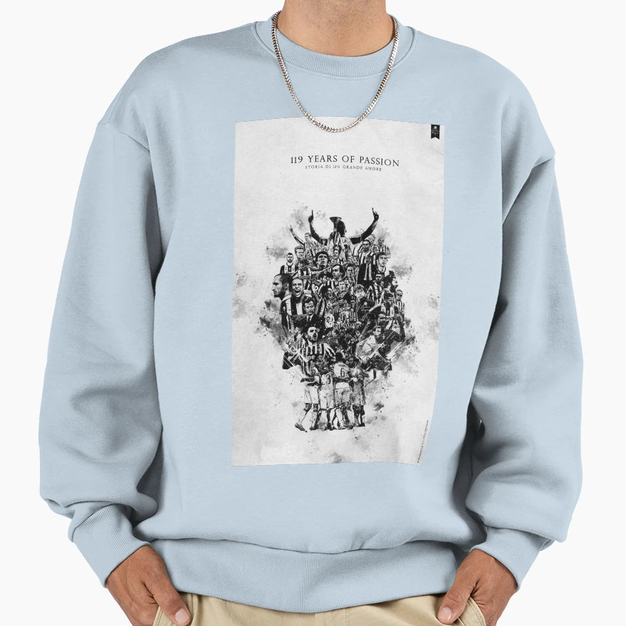 Juventus Icons Sweatshirt - Graphic Print for Adults - T-Shirt, Sweatshirt, Hoodie