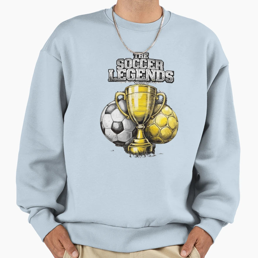 Soccer Legends Championship Sweatshirt - Casual Everyday Wear for Adults - T-Shirt, Sweatshirt, Hoodie
