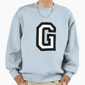 Letter G Two Color Sweatshirt - Custom Art Print for Adults - T-Shirt, Sweatshirt, Hoodie