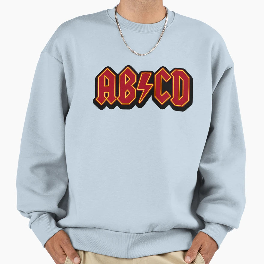 Abcd Sweatshirt - Casual Everyday Wear for Adults - T-Shirt, Sweatshirt, Hoodie