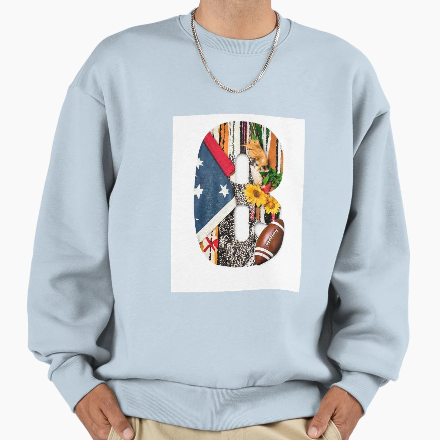 Michigan Daily Football Sweatshirt - Trendy Graphic for Adults - T-Shirt, Sweatshirt, Hoodie