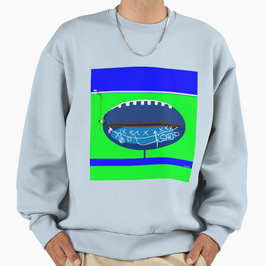 Sea Hawks What Hey Pump It Up Comical Sweatshirt - Novelty Apparel Unisex - T-Shirt, Sweatshirt, Hoodie