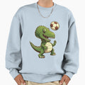 Little Dino Soccer Sweatshirt - Streetwear Style Men Women - T-Shirt, Sweatshirt, Hoodie