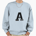 Letter Sweatshirt - Minimalist Print Men Women - T-Shirt, Sweatshirt, Hoodie