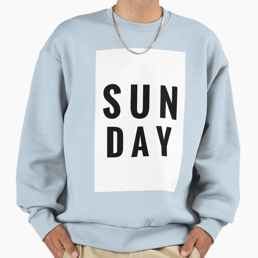 Sunday Sweatshirt - Aesthetic Graphic Unisex - T-Shirt, Sweatshirt, Hoodie