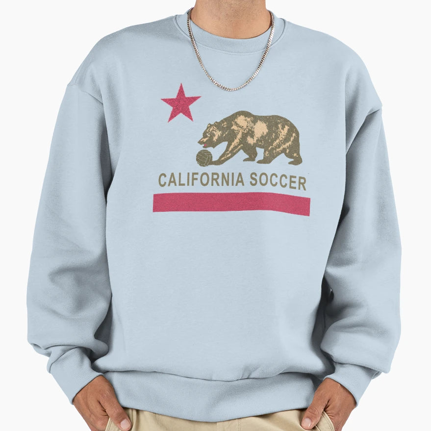 California Soccer Sweatshirt - Custom Art Print for Adults - T-Shirt, Sweatshirt, Hoodie