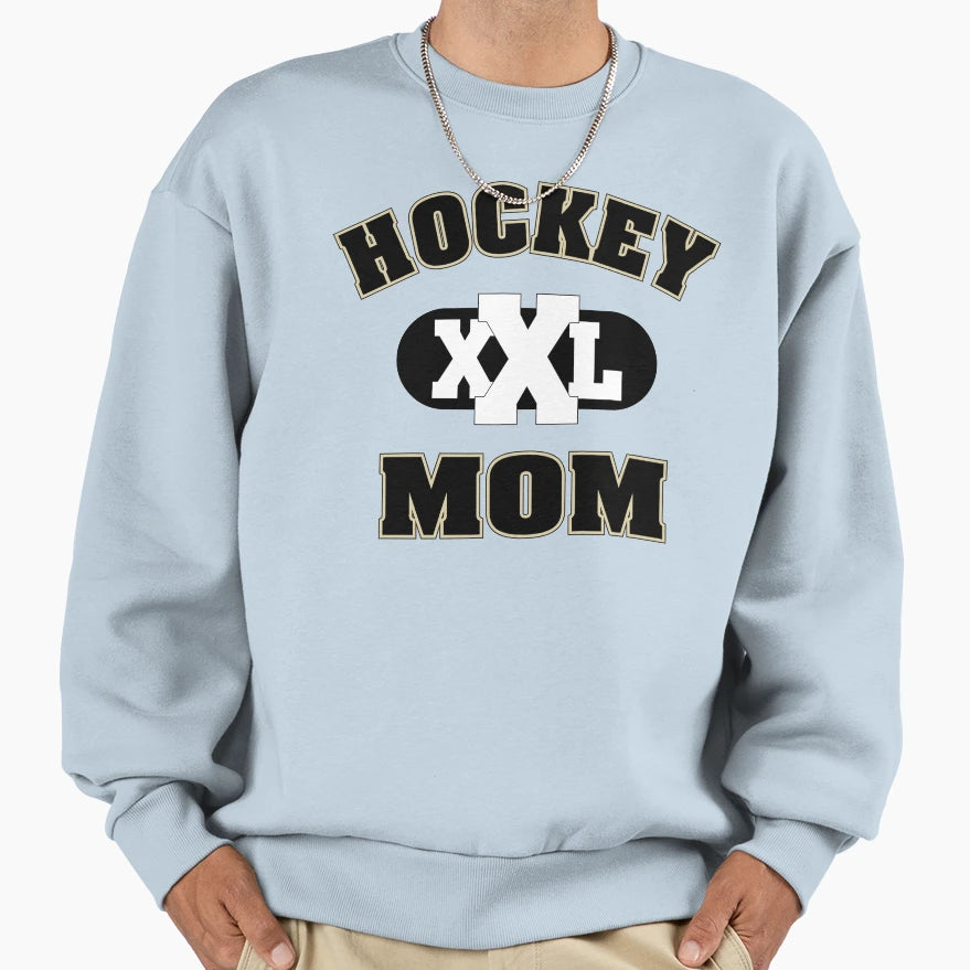 Hockey Mom Sweatshirt - Casual Everyday Wear for Adults - T-Shirt, Sweatshirt, Hoodie