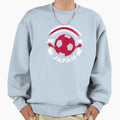 Japan Football Soccer Fan Flag Sweatshirt - Casual Everyday Wear Men Women - T-Shirt, Sweatshirt, Hoodie
