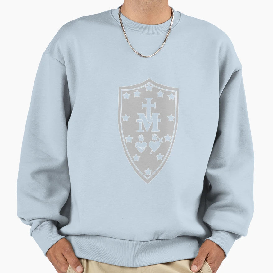 Virgin Mary Mother God Blessed Mary Sweatshirt - Trendy Graphic Men Women - T-Shirt, Sweatshirt, Hoodie