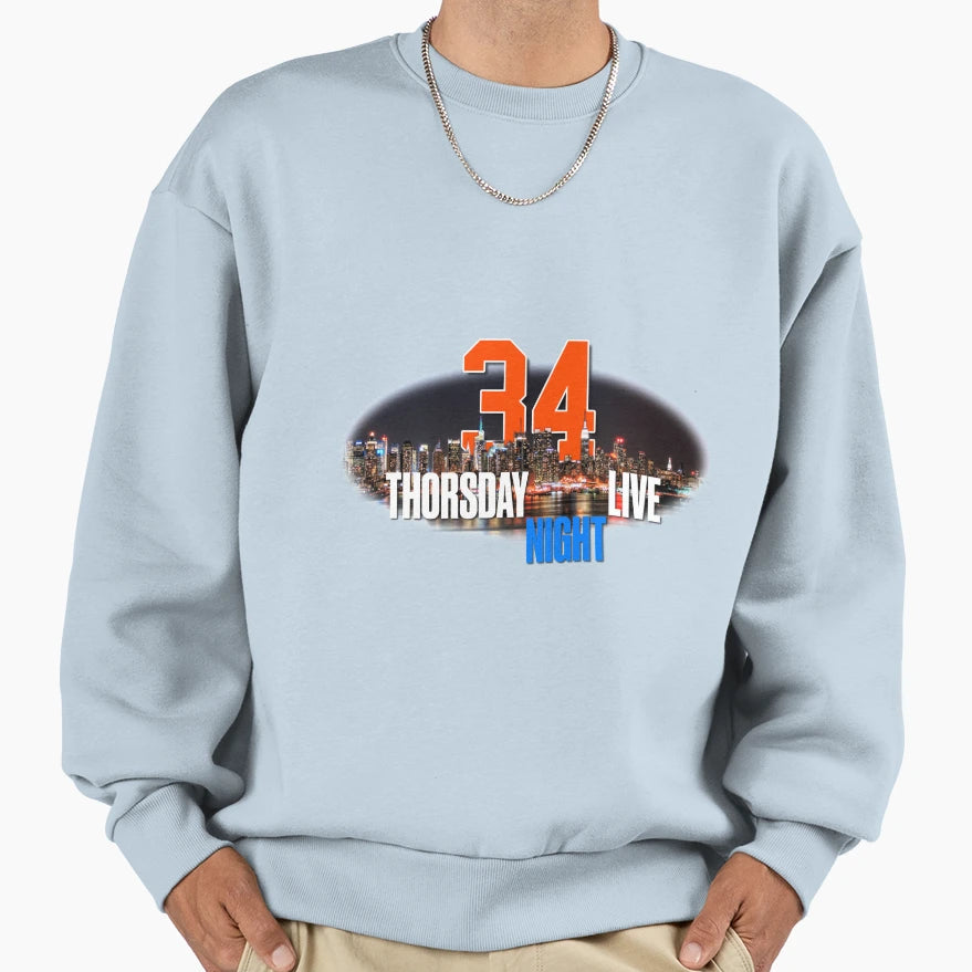 Thorsday Night Live Sweatshirt - Minimalist Print Unisex - T-Shirt, Sweatshirt, Hoodie
