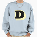 Letter D Street Art Typography Sweatshirt - Minimalist Print Unisex - T-Shirt, Sweatshirt, Hoodie