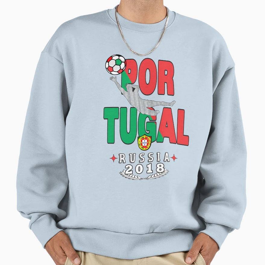Portugal World Cup Soccer Russia 2018 T-Shirt - Minimalist Print Unisex - T-Shirt, Sweatshirt, Hoodie