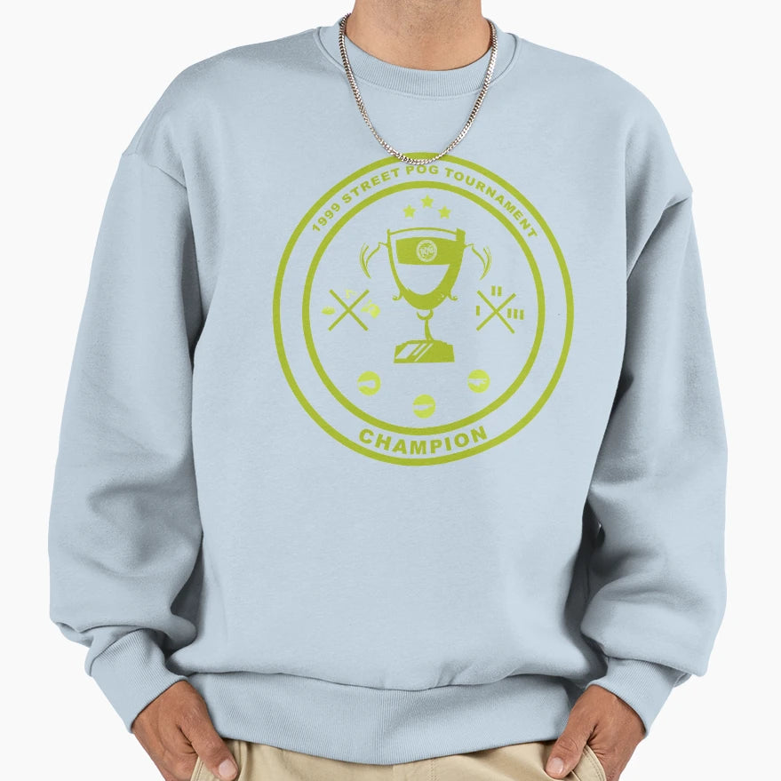 Pog Tournament Champion Sweatshirt - Novelty Apparel Unisex - T-Shirt, Sweatshirt, Hoodie
