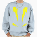 Thunderbolts Yellow Sweatshirt - Custom Art Print Men Women - T-Shirt, Sweatshirt, Hoodie