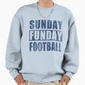 Sunday Funday Football Sweatshirt - Novelty Apparel Unisex - T-Shirt, Sweatshirt, Hoodie