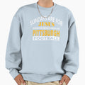 Pittsburgh Pro Football And Jesus Sweatshirt - Novelty Apparel for Adults - T-Shirt, Sweatshirt, Hoodie