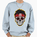 Pat Kansas City Football Skull And T-Shirt - Streetwear Style Men Women - T-Shirt, Sweatshirt, Hoodie
