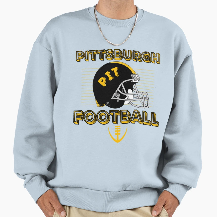 Art Pittsburgh Steelers Sweatshirt - Graphic Print Men Women - T-Shirt, Sweatshirt, Hoodie