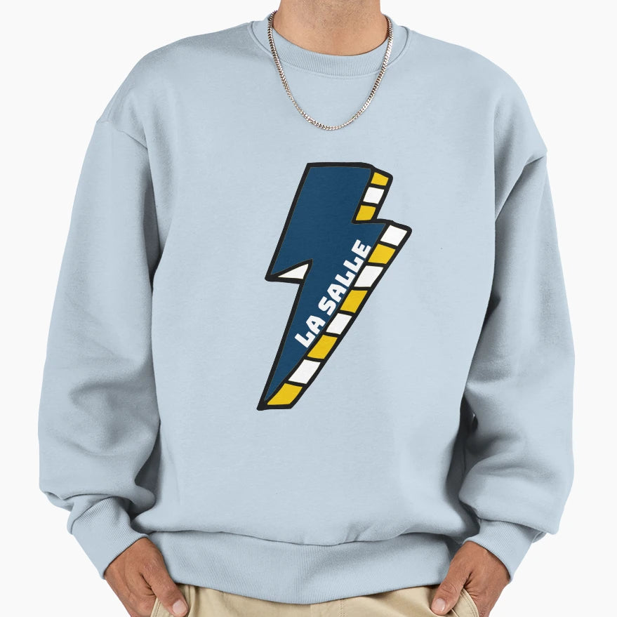 La Salle University Lightning Bolt Sweatshirt - Trendy Graphic Unisex - T-Shirt, Sweatshirt, Hoodie