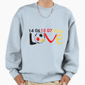 Fussball Love Sweatshirt - Unique Graphic Men Women - T-Shirt, Sweatshirt, Hoodie