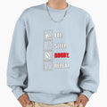 Eat Sleep Rugby Repeat Sweatshirt - Fun Novelty Design Unisex - T-Shirt, Sweatshirt, Hoodie