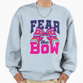 Fear Bow Cheerleading Sweatshirt - Casual Everyday Wear Men Women - T-Shirt, Sweatshirt, Hoodie