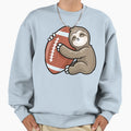Sloth Americans Football Sweatshirt - Casual Everyday Wear Men Women - T-Shirt, Sweatshirt, Hoodie