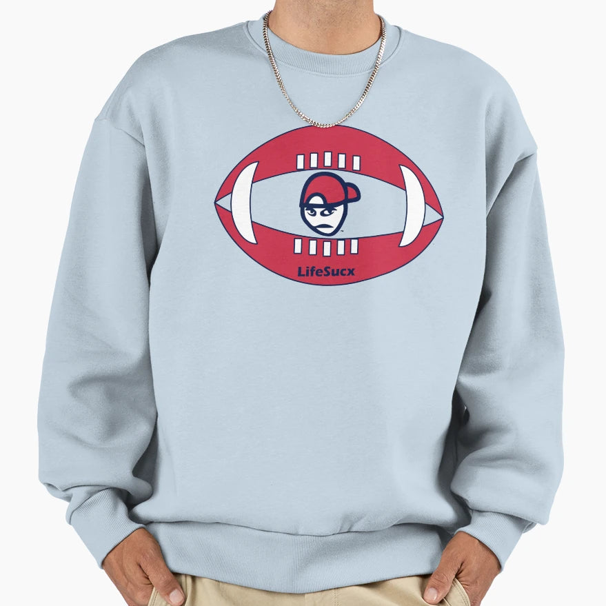 Houston Texans Colors Lifesucx Angry Sweatshirt - Unique Graphic Men Women - T-Shirt, Sweatshirt, Hoodie