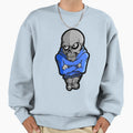 Straightedge Skeleton Sweatshirt - Minimalist Print Men Women - T-Shirt, Sweatshirt, Hoodie