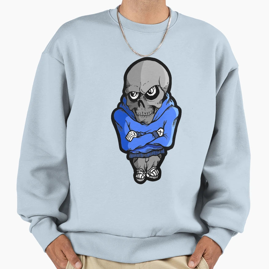 Straightedge Skeleton Sweatshirt - Minimalist Print Men Women - T-Shirt, Sweatshirt, Hoodie