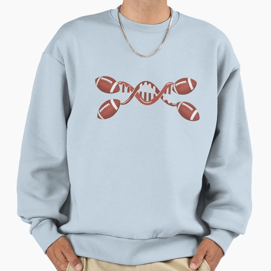 Football Dna Sweatshirt - Streetwear Style for Adults - T-Shirt, Sweatshirt, Hoodie