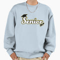 Senior Graduation Black And Yellow Sweatshirt - Custom Art Print for Adults - T-Shirt, Sweatshirt, Hoodie