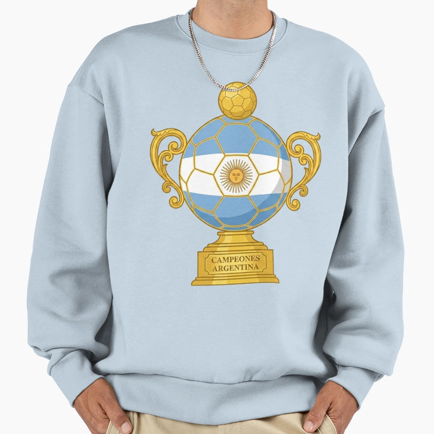 Argentina Fan Sweatshirt - Minimalist Print Unisex - T-Shirt, Sweatshirt, Hoodie