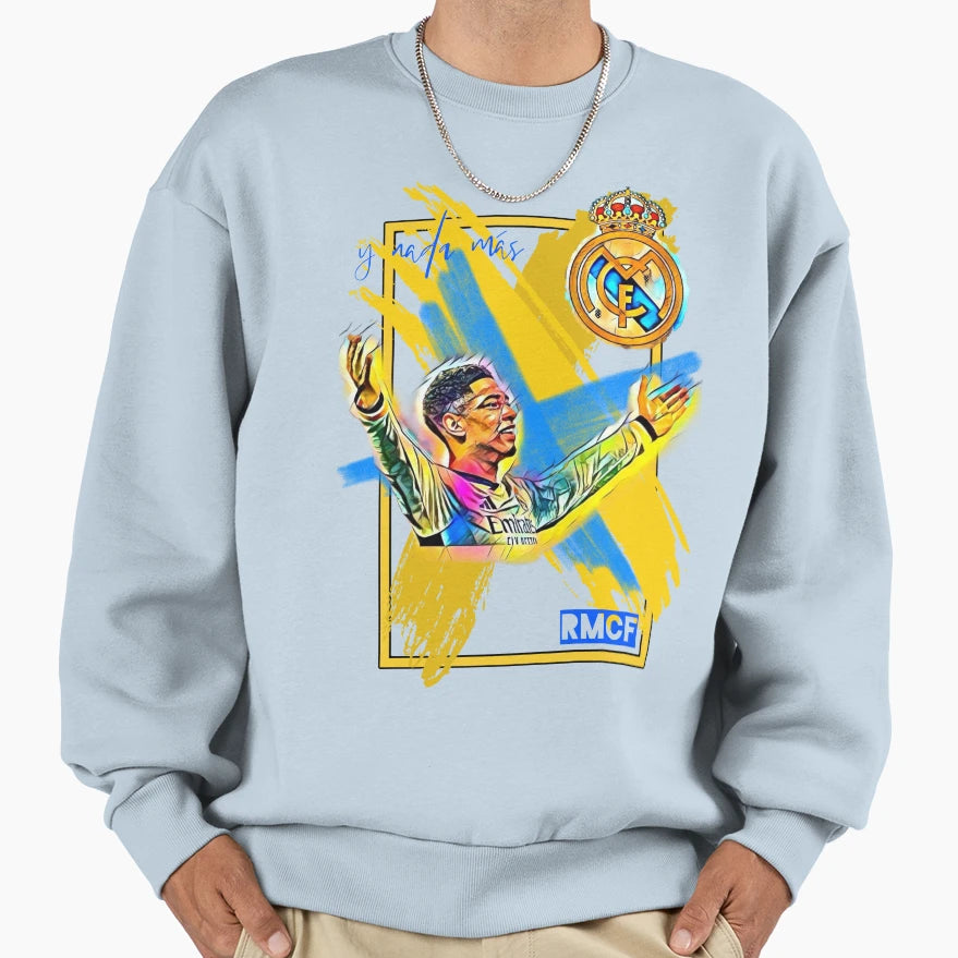 Jude Bellingham Real Madrid Sweatshirt - Minimalist Print for Adults - T-Shirt, Sweatshirt, Hoodie