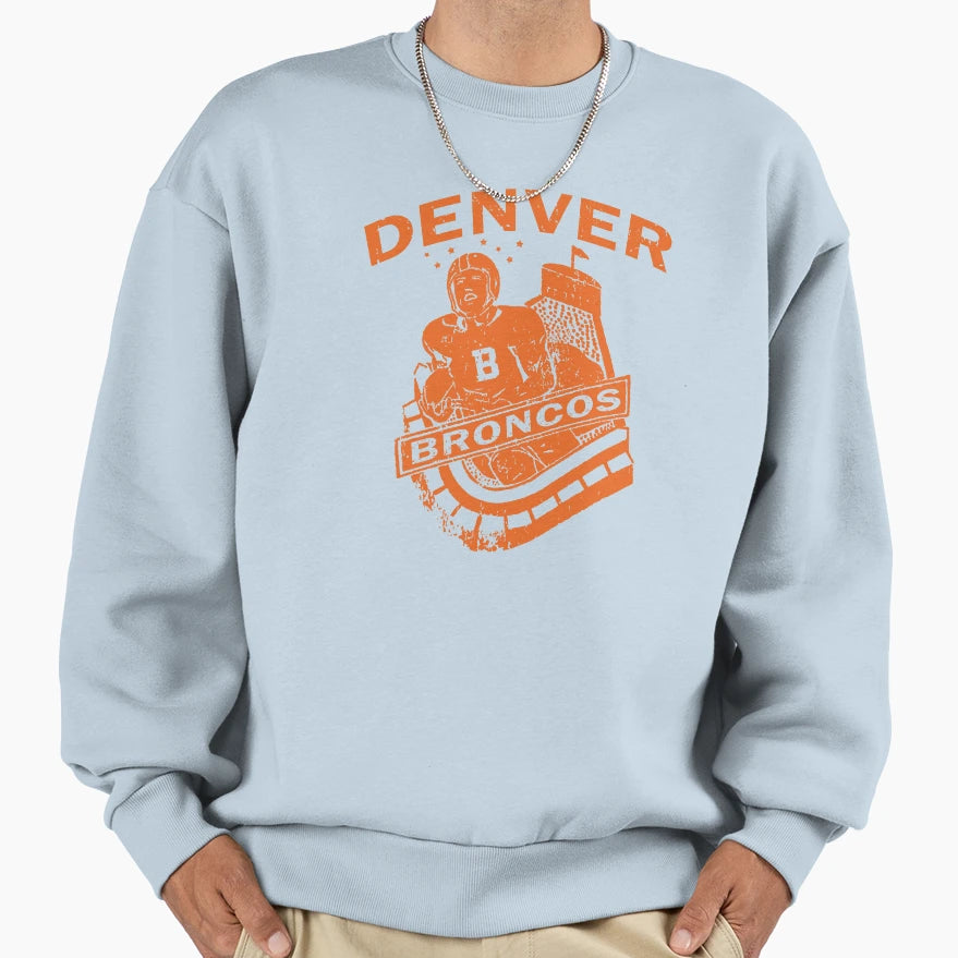 Denver Broncos Sweatshirt - Unique Graphic Men Women - T-Shirt, Sweatshirt, Hoodie