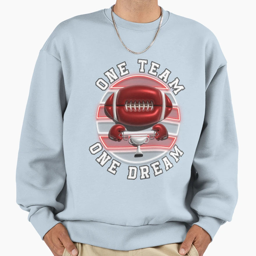 American Football Sweatshirt - Aesthetic Graphic Men Women - T-Shirt, Sweatshirt, Hoodie