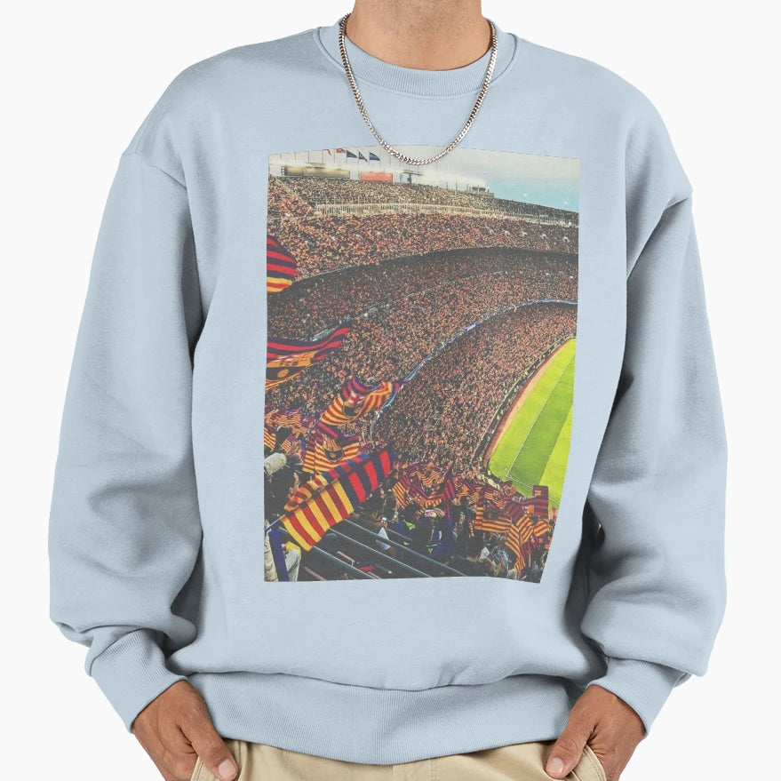 Barca Sweatshirt - Graphic Print for Adults - T-Shirt, Sweatshirt, Hoodie