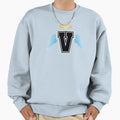Letter V College Font Good Heaven Sweatshirt - Unique Graphic Men Women - T-Shirt, Sweatshirt, Hoodie
