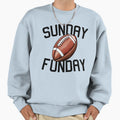 Sunday Funday Football Sweatshirt - Graphic Print Men Women - T-Shirt, Sweatshirt, Hoodie