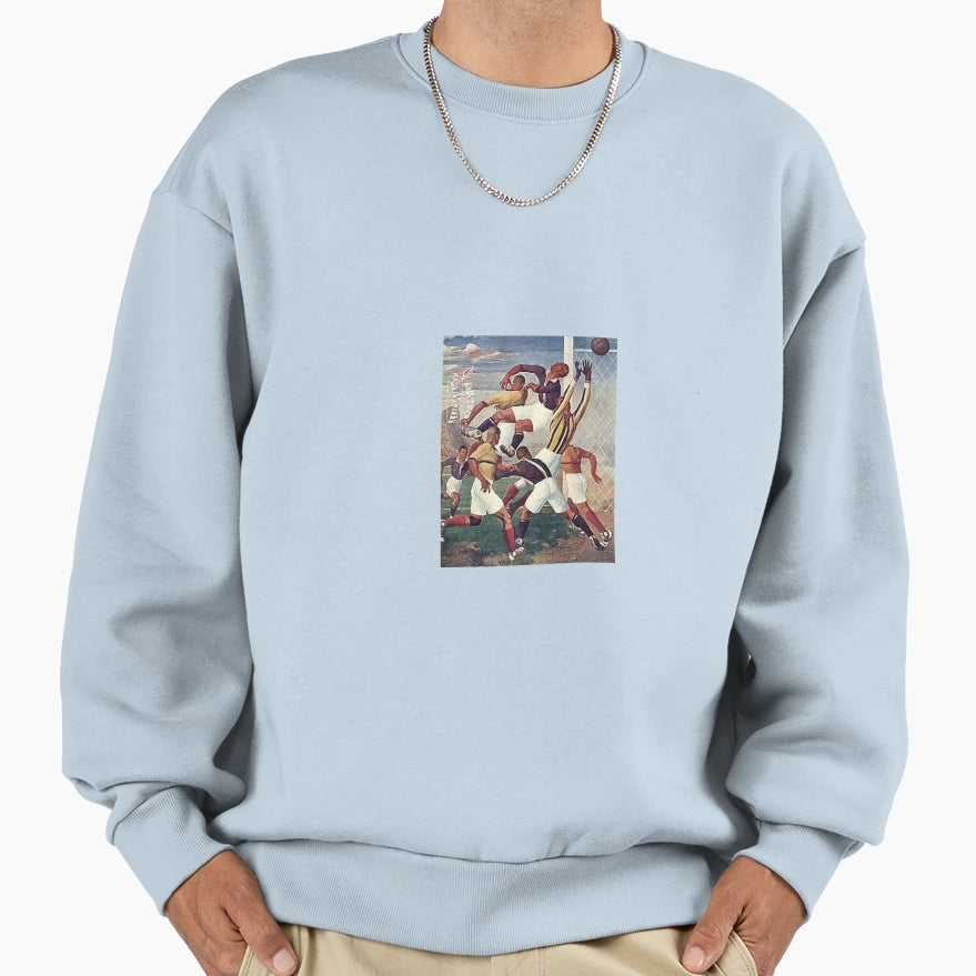 Old Football Match Sweatshirt - Trendy Graphic for Adults - T-Shirt, Sweatshirt, Hoodie