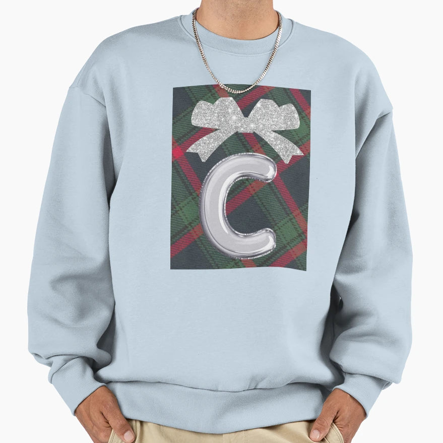 Glorious Red And Green Plaid Sweatshirt - Minimalist Print Unisex - T-Shirt, Sweatshirt, Hoodie