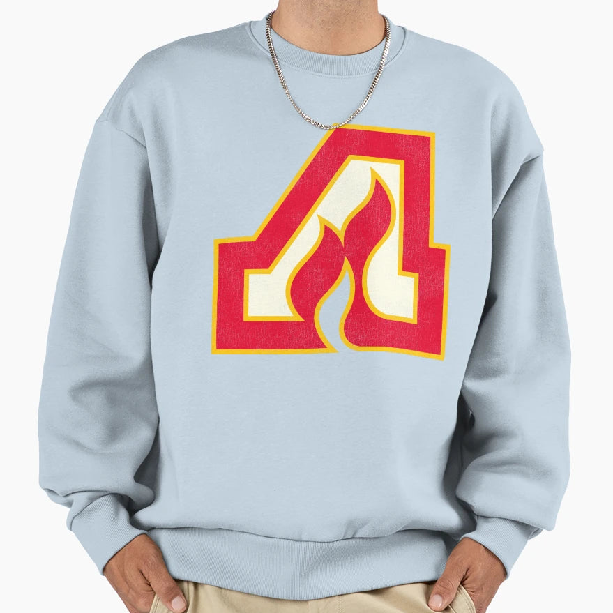 Atlanta Flames Sweatshirt - Casual Everyday Wear for Adults - T-Shirt, Sweatshirt, Hoodie