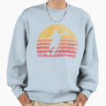 Soccer Football Silhouette Sun Sweatshirt - Unique Graphic Men Women - T-Shirt, Sweatshirt, Hoodie