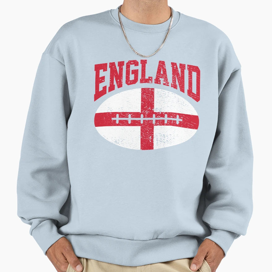 Rugby England Sweatshirt - Trendy Graphic Men Women - T-Shirt, Sweatshirt, Hoodie