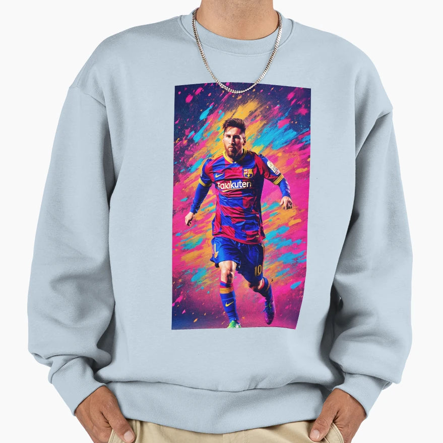 Lionel Messi Sweatshirt - Casual Everyday Wear for Adults - T-Shirt, Sweatshirt, Hoodie
