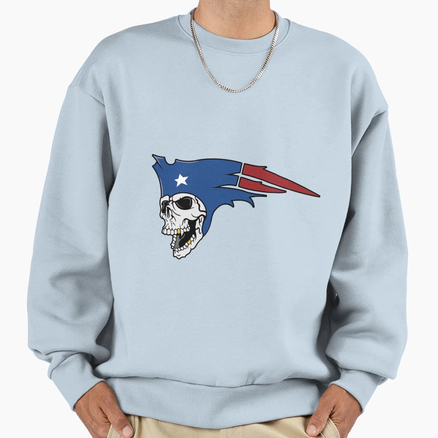 Patriots Sweatshirt - Aesthetic Graphic for Adults - T-Shirt, Sweatshirt, Hoodie